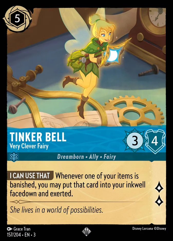 Tinker Bell - Very Clever Fairy 「3-157」「EN」