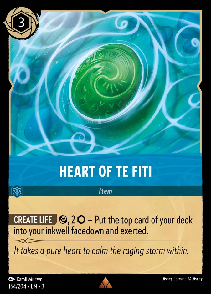 Heart of Te Fiti 「3-164」「EN」