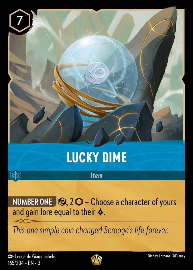 Lucky Dime 「3-165」「EN」