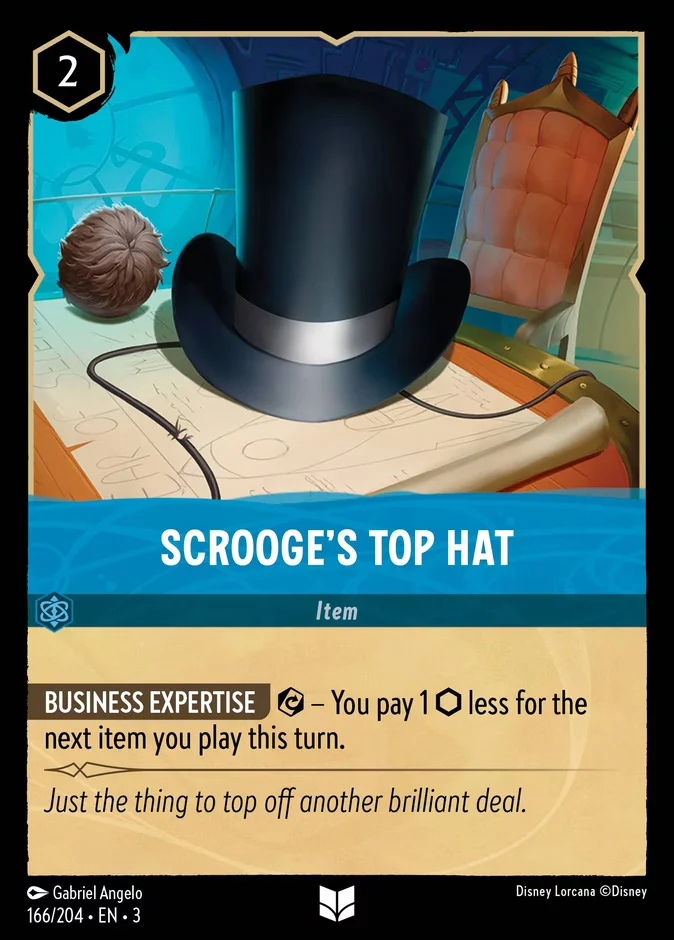 Scrooge's Top Hat 「3-166」「EN」