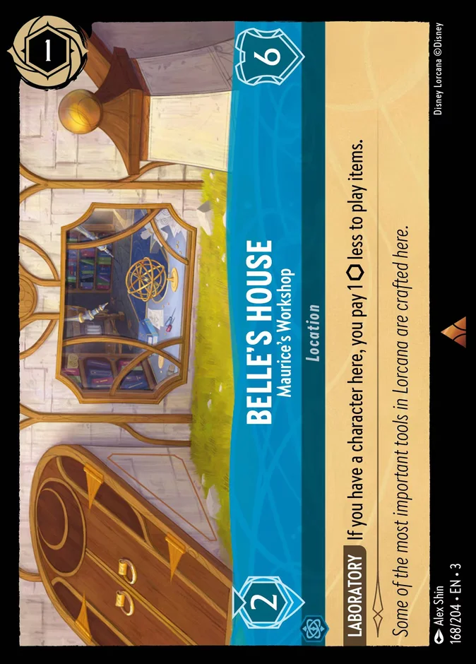 Belle's House - Maurice's Workshop 「3-168」「EN」