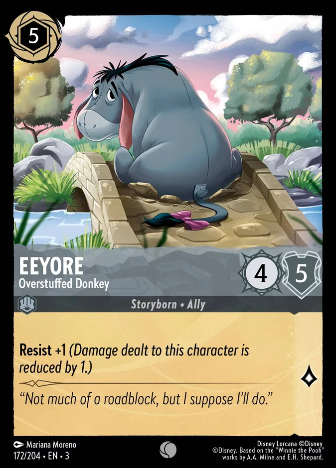 Eeyore - Overstuffed Donkey 「3-172」「EN」
