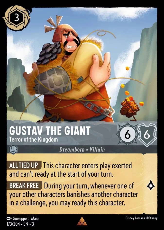 Gustav the Giant - Terror of the Kingdom 「3-173」「EN」