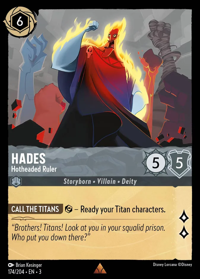 Hades - Hotheaded Ruler 「3-174」「EN」