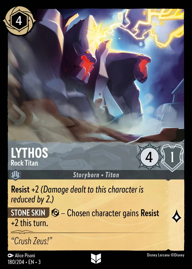 Lythos - Rock Titan 「3-180」「EN」