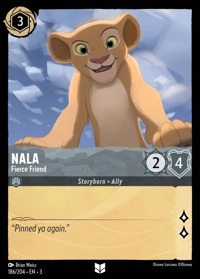 Nala - Fierce Friend 「3-186」「EN」