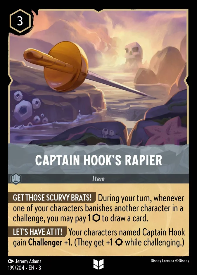Captain Hook's Rapier 「3-199」「EN」