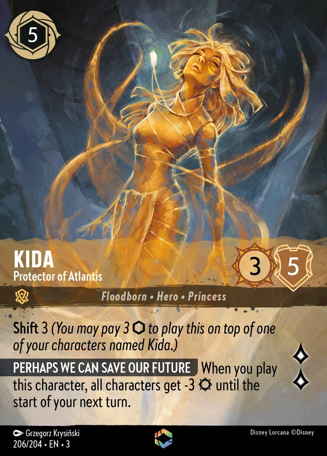 Kida - Protector of Atlantis 「3-206」「EN」