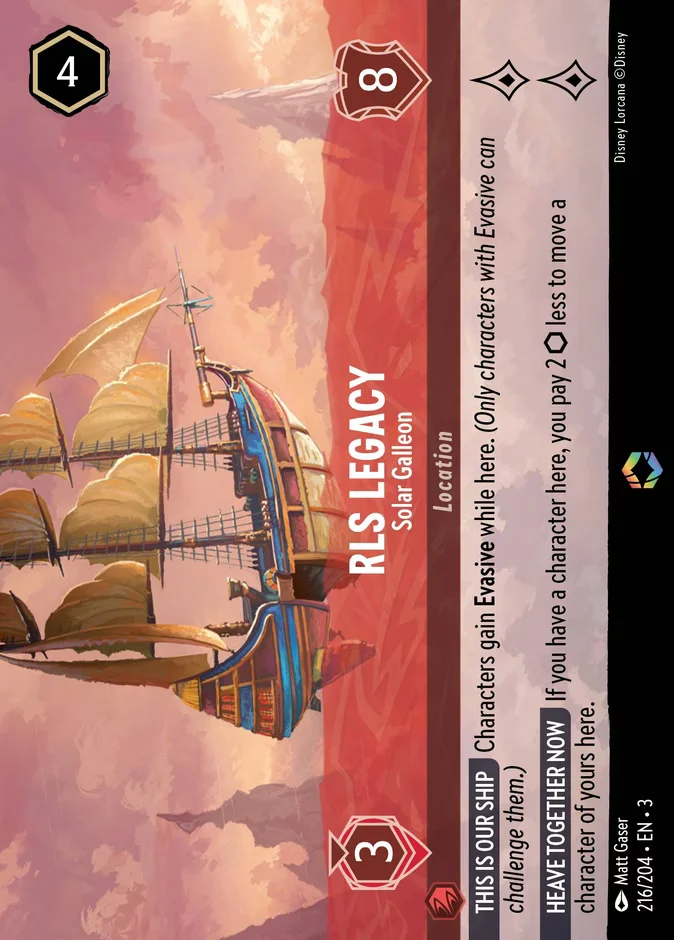 RLS Legacy - Solar Galleon 「3-216」「EN」