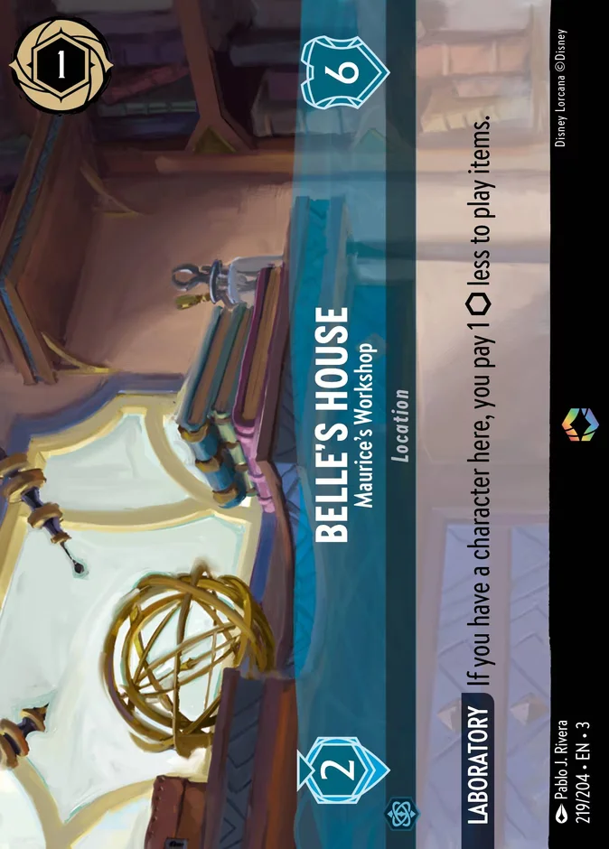 Belle's House - Maurice's Workshop 「3-219」「EN」