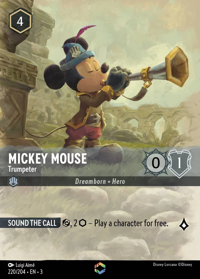 Mickey Mouse - Trumpeter 「3-220」「EN」