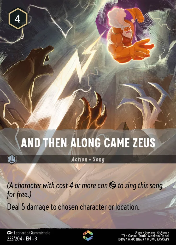 And Then Along Came Zeus 「3-222」「EN」