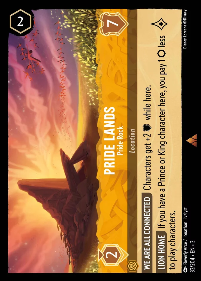 Pride Lands - Pride Rock 「3-33」「EN」