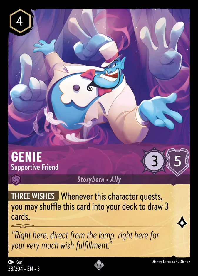 Genie - Supportive Friend 「3-38」「EN」