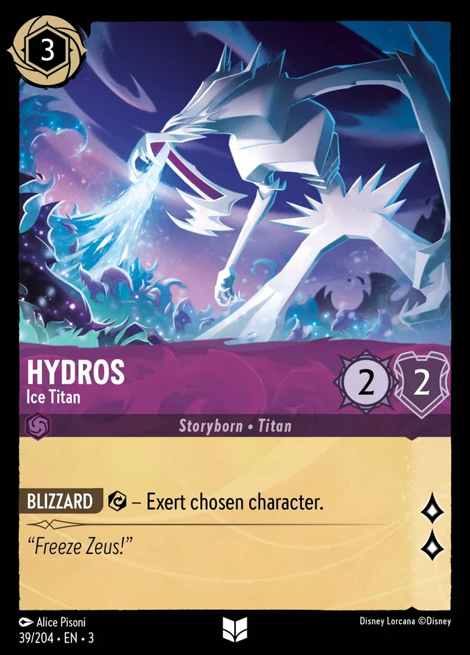 Hydros - Ice Titan 「3-39」「EN」