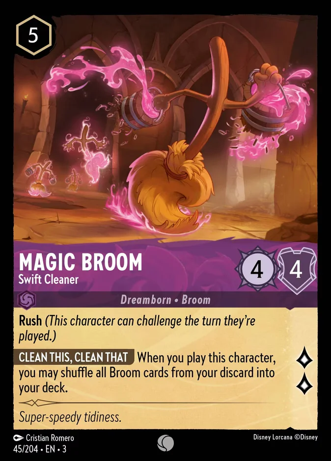 Magic Broom - Swift Cleaner 「3-45」「EN」