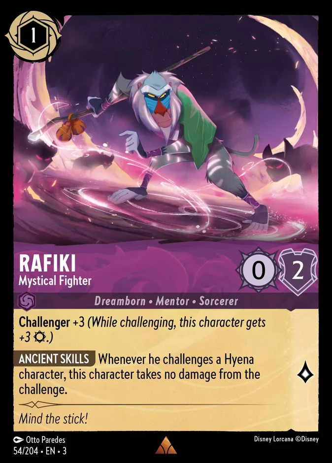 Rafiki - Mystical Fighter 「3-54」「EN」