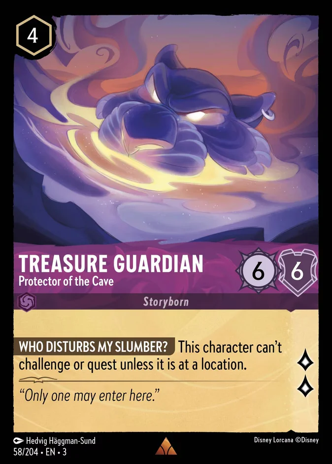 Treasure Guardian - Protector of the Cave 「3-58」「EN」