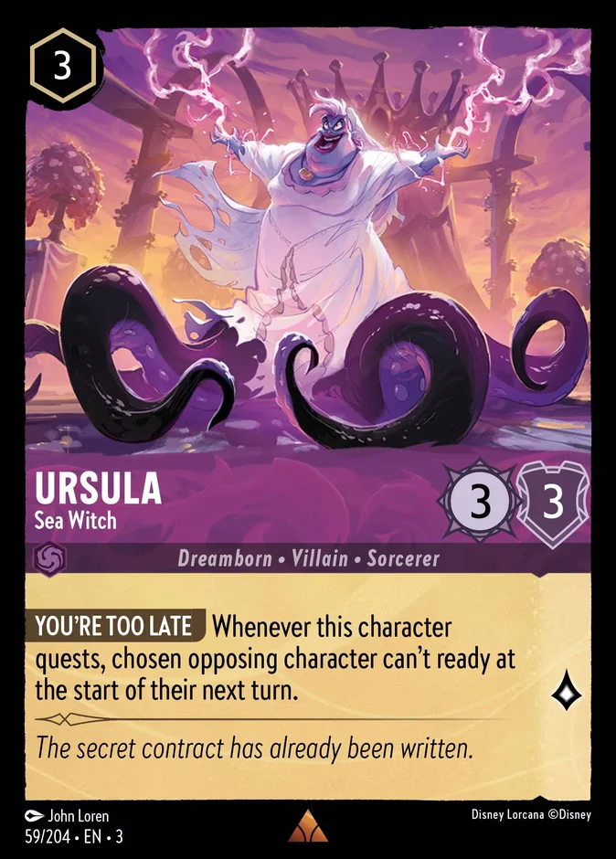 Ursula - Sea Witch 「3-59」「EN」