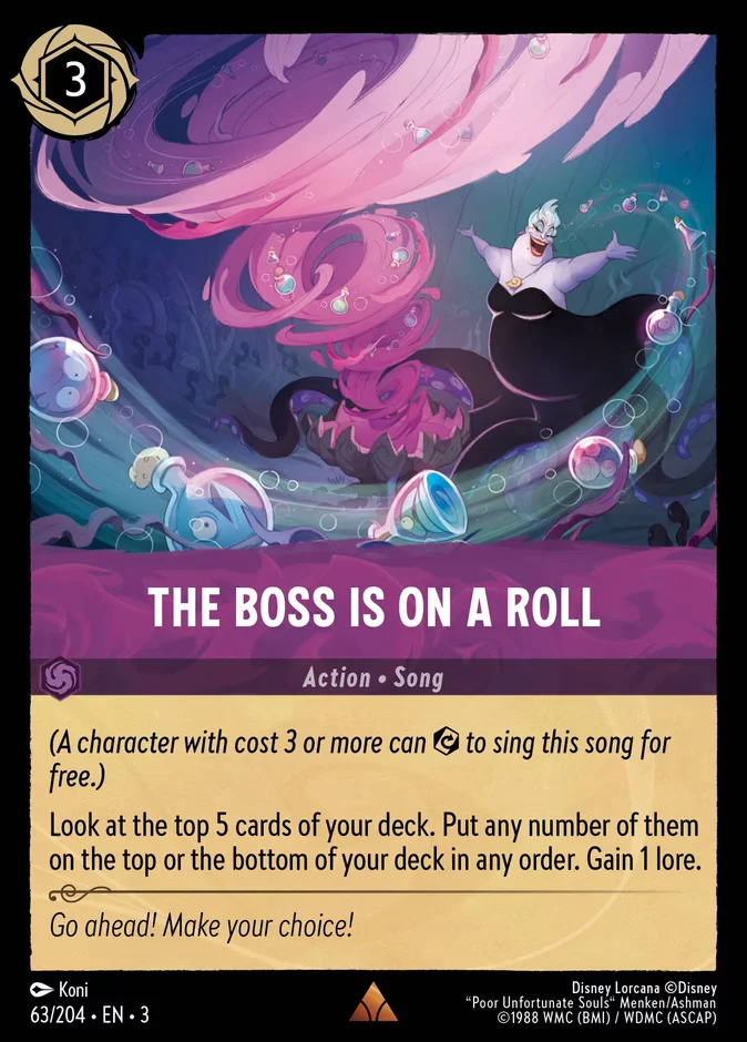 The Boss is on a Roll 「3-63」「EN」