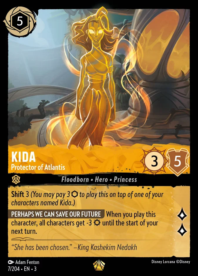 Kida - Protector of Atlantis 「3-7」「EN」