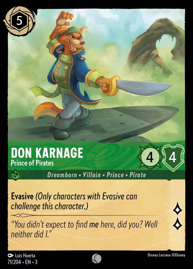 Don Karnage - Prince of Pirates 「3-71」「EN」
