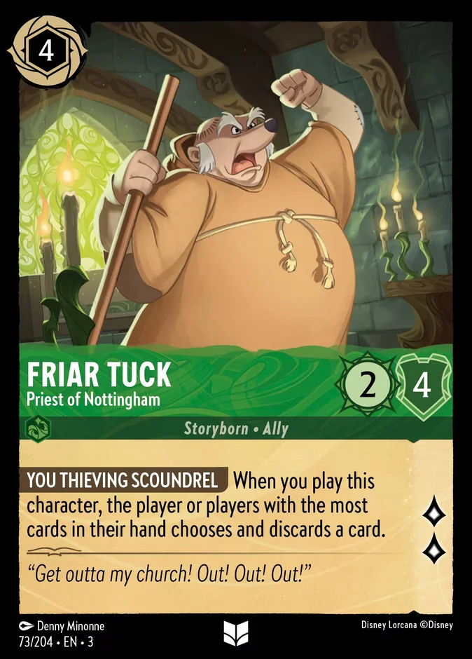 Friar Tuck - Priest of Nottingham 「3-73」「EN」