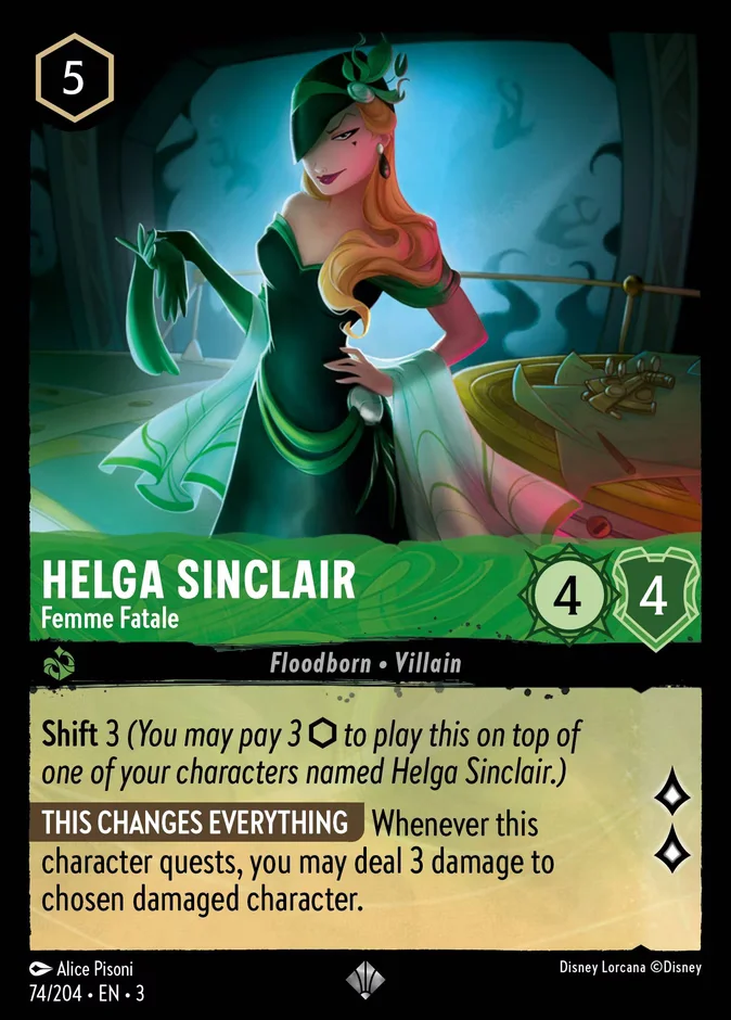 Helga Sinclair - Femme Fatale 「3-74」「EN」