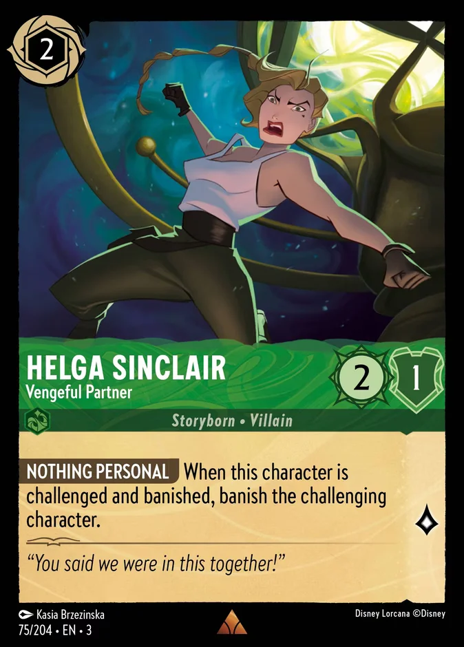 Helga Sinclair - Vengeful Partner 「3-75」「EN」