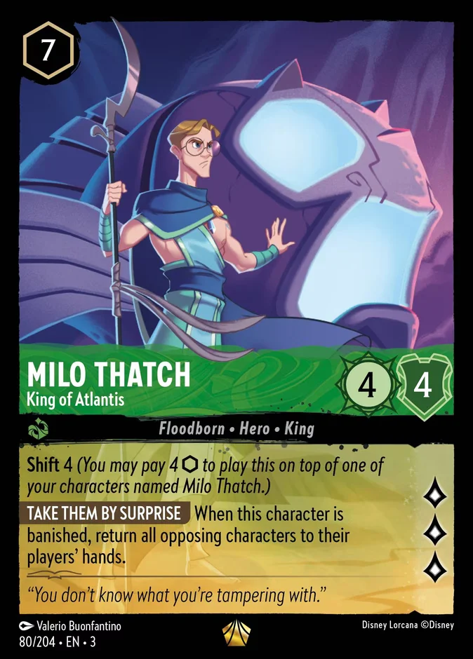Milo Thatch - King of Atlantis 「3-80」「EN」
