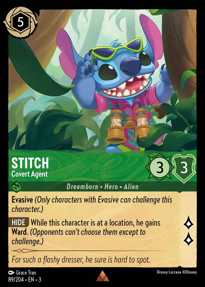 Stitch - Covert Agent 「3-89」「EN」