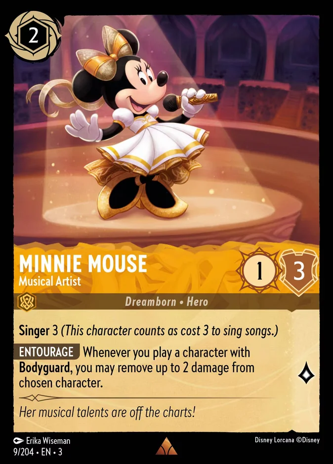 Minnie Mouse - Musical Artist 「3-9」「EN」