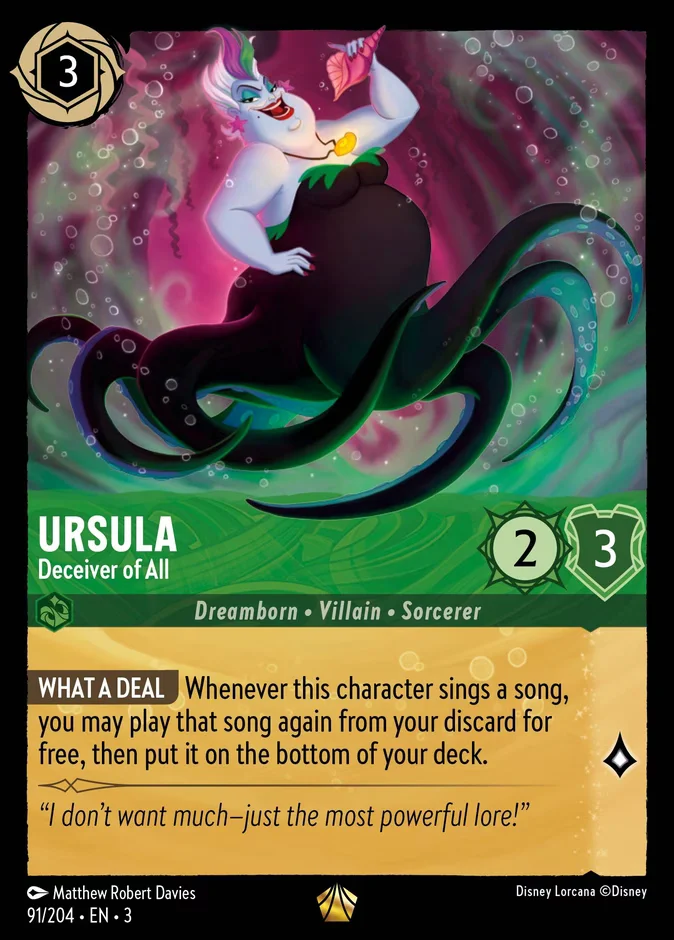 Ursula - Deceiver of All 「3-91」「EN」