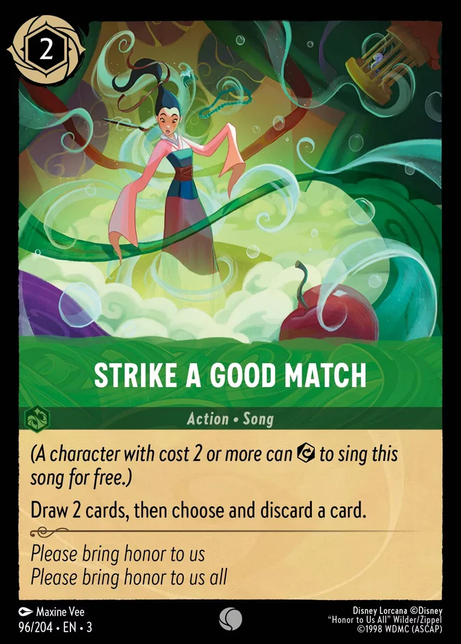 Strike a Good Match 「3-96」「EN」