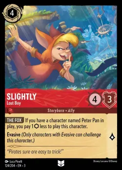 Slightly - Lost Boy #124 · Disney Lorcana