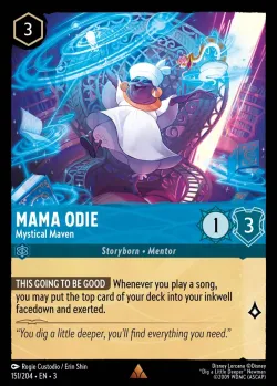 Mama Odie - Mystical Maven #151 · Disney Lorcana