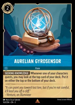 Aurelian Gyrosensor #163 · Disney Lorcana