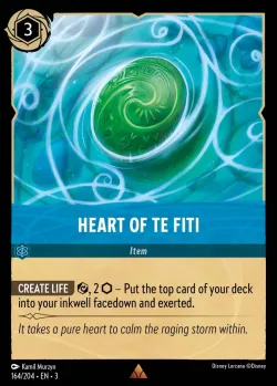 Heart of Te Fiti #164 · Disney Lorcana