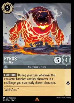 Pyros - Lava Titan 「3-187」「EN」
