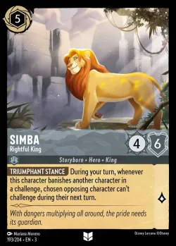 Simba - Rightful King 「3-193」「EN」