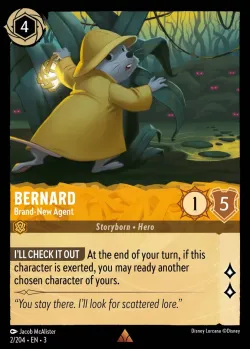 Bernard - Brand-New Agent #2 · Disney Lorcana