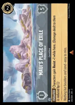 Maui's Place of Exile - Hidden Island 「3-202」「EN」