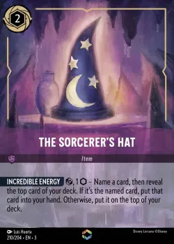 The Sorcerer's Hat 「3-210」「EN」