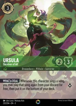 Ursula - Deceiver of All 「3-212」「EN」