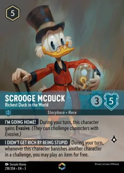 Scrooge McDuck - Richest Duck in the World 「3-218」「EN」