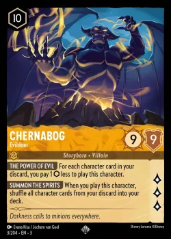 Chernabog - Evildoer #3 · Disney Lorcana