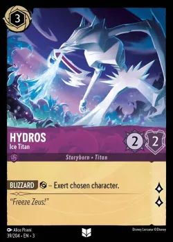 Hydros - Ice Titan #39 · Disney Lorcana