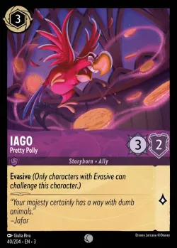 Iago - Pretty Polly #40 · Disney Lorcana