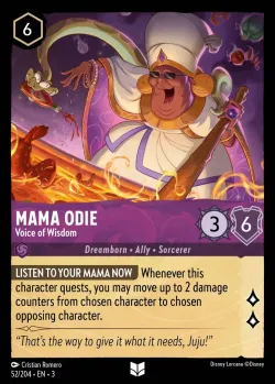 Mama Odie - Voice of Wisdom #52 · Disney Lorcana