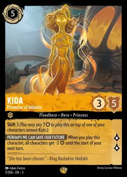Kida - Protector of Atlantis #7 · Disney Lorcana
